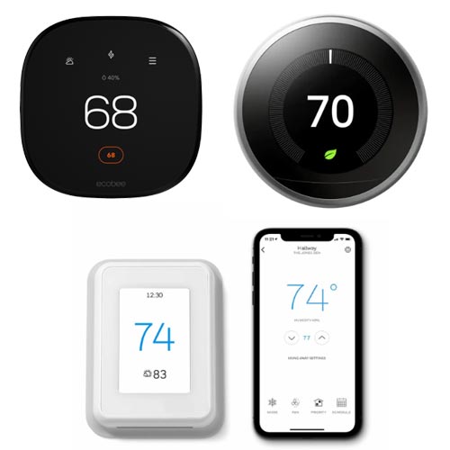 Smart WiFi Programmable Thermostats