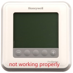 Not Working - Honeywell Digital Thermostat